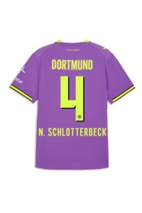 Borussia Dortmund Nico Schlotterbeck #4 Fotballdrakt Tredje Klær 2026-27 Korte ermer